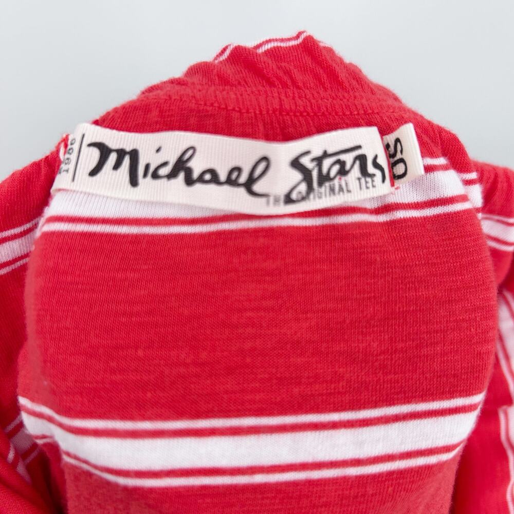 Michael Stars Strapless Dress One Size Red White Stripe Convertible One Size - Picture 6 of 11